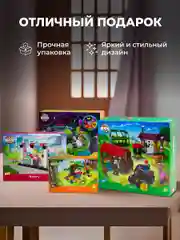 Набор детских конструкторов kids bricks Пикник Пекарня Парк Ферма