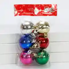 Набор елочных шаров, 6 шт