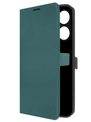 Чехол-книжка Krutoff Eco Book для Xiaomi Redmi 13/Poco M6 4G зелёный опал