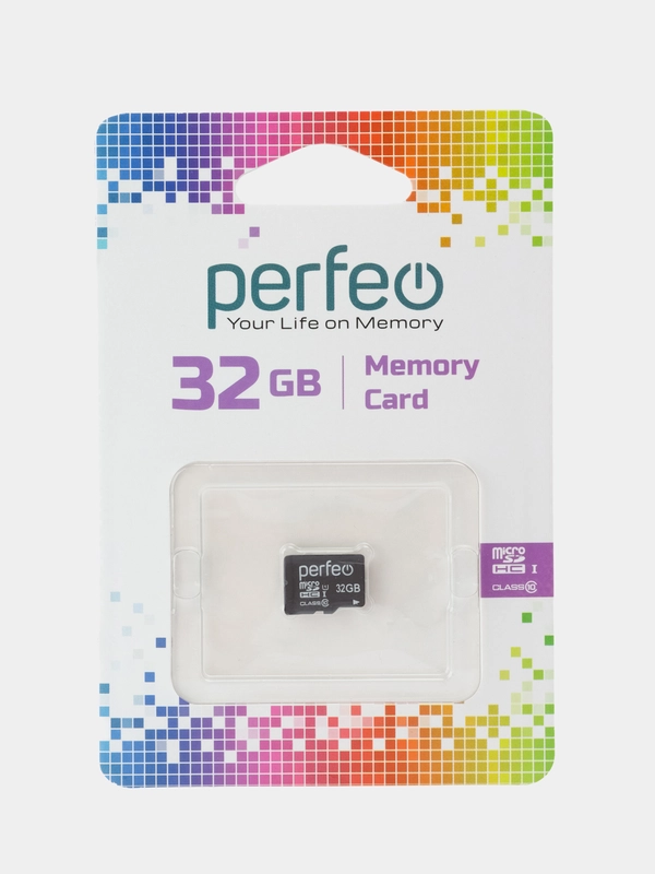Карта памяти Perfeo microSD 32GB High-Capacity (Class 10) без адаптера economy series