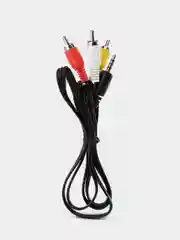 Шнур 3.5 шт 4C/3RCA 1.0м (C-1793/1792S) CADENA распайка VLRG