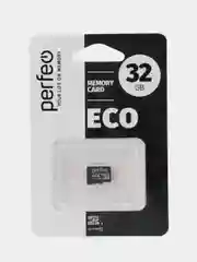 Карта памяти Perfeo microSD 32GB High-Capacity (Class 10) без адаптера