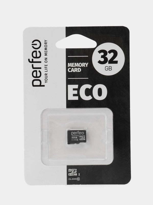Карта памяти Perfeo microSD 32GB High-Capacity (Class 10) без адаптера