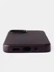 Тёмно-бордовый кожаный чехол Leather Case для iPhone 13 mini с функцией MagSafe