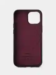 Тёмно-бордовый кожаный чехол Leather Case для iPhone 13 mini с функцией MagSafe