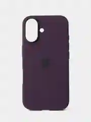 Тёмно-бордовый iphone 16 silicon case/силиконовый чехол MagSafe для iPhone 16