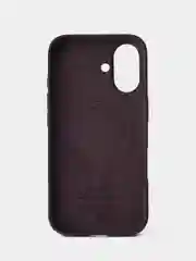 Синий меланж iphone 16 silicon case/силиконовый чехол MagSafe для iPhone 16