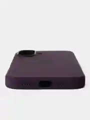 Синий меланж iphone 16 silicon case/силиконовый чехол MagSafe для iPhone 16
