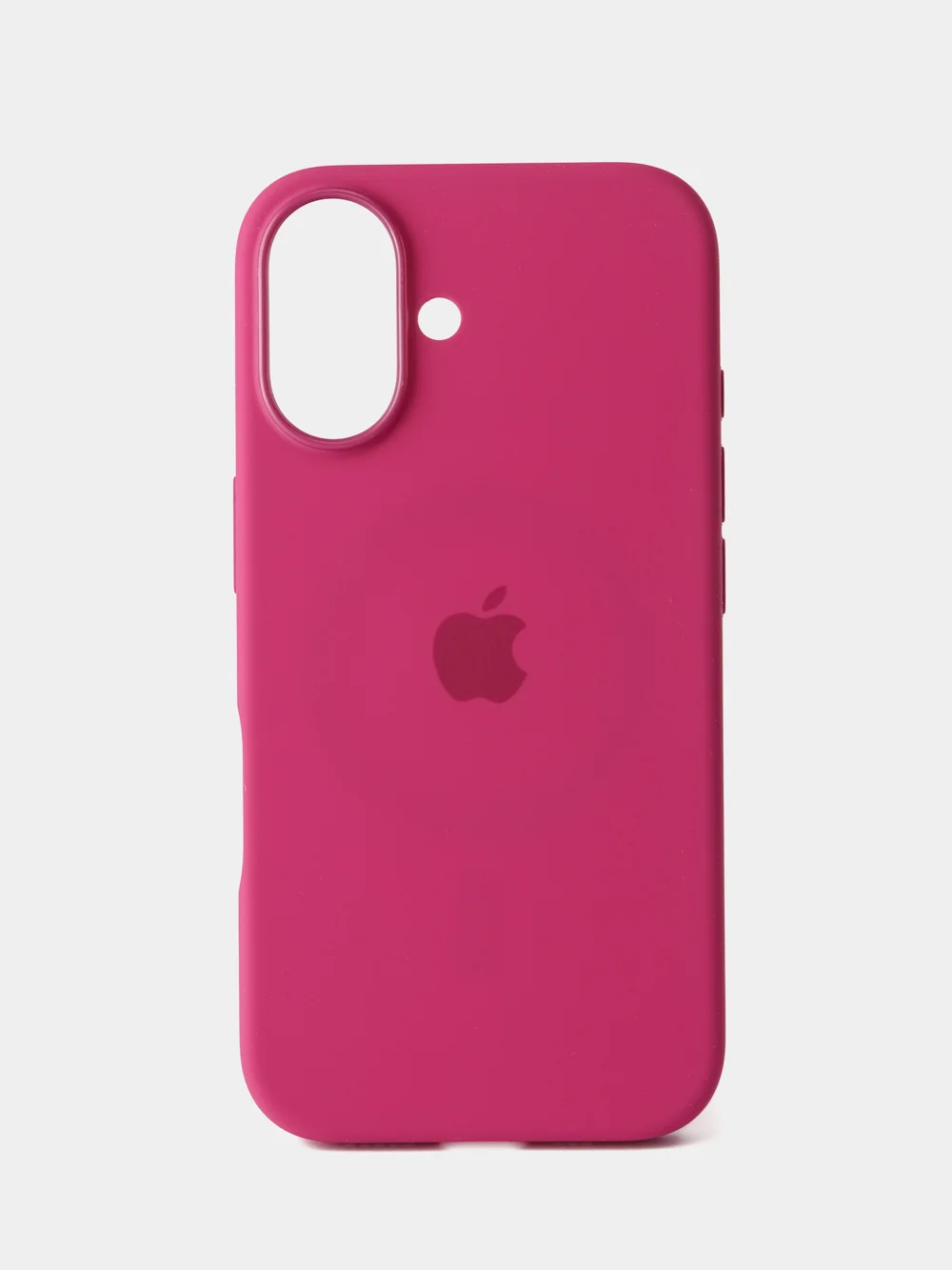 Фуксия iphone 16 silicon case/силиконовый чехол MagSafe для iPhone 16