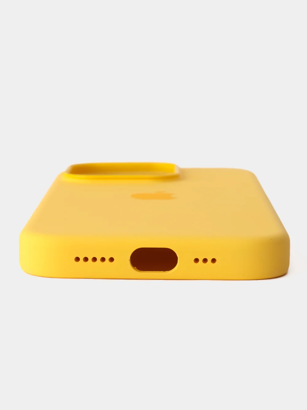 Желтый силиконовый чехол/Silicone Case MagSafe для iPhone 15 Pro
