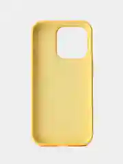 Желтый силиконовый чехол/Silicone Case MagSafe для iPhone 15 Pro