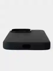 Черный силиконовый чехол/Silicone Case MagSafe для iPhone 15 Pro
