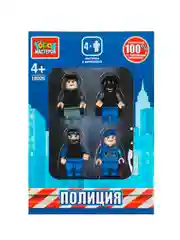 Конструктор фигурки Город мастеров Полиция, 4 фигурки