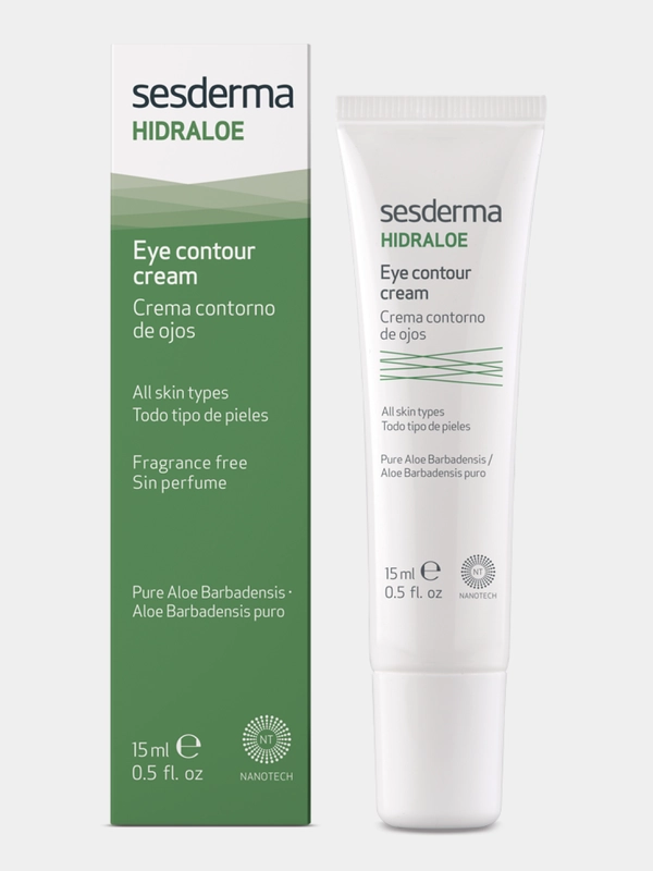 Sesderma HIDRALOE Крем увлажняющий для контура глаз с алоэ вера, 15 мл