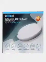 Светильник светодиодный LE LED RBL, герметичный, круг, для бани, сауны, 10, 15, 20 W, ip65