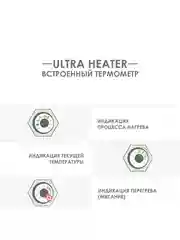 Нагреватель для аквариума Акваэль Ultra Heater, пластик, 100 W