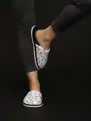 Белый тапочки домашние женские, умка