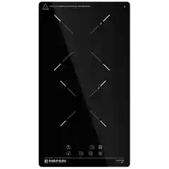 Черный варочная панель электрическая MEH302BK LIGHT домино 30 см черный
