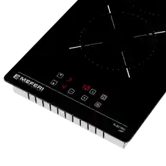 Черный варочная панель электрическая MEH302BK LIGHT домино 30 см черный