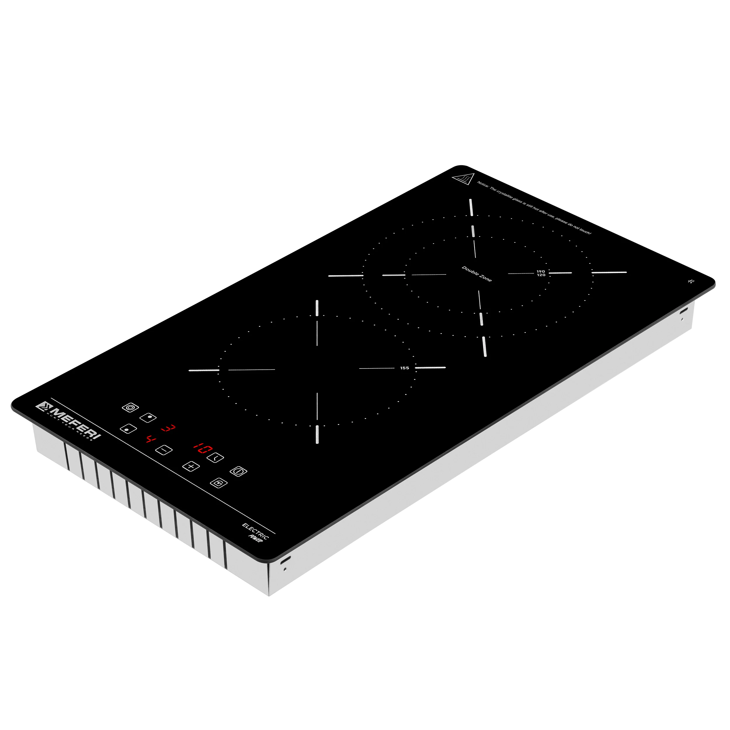 Варочная панель электрическая MEH302BK POWER Домино
