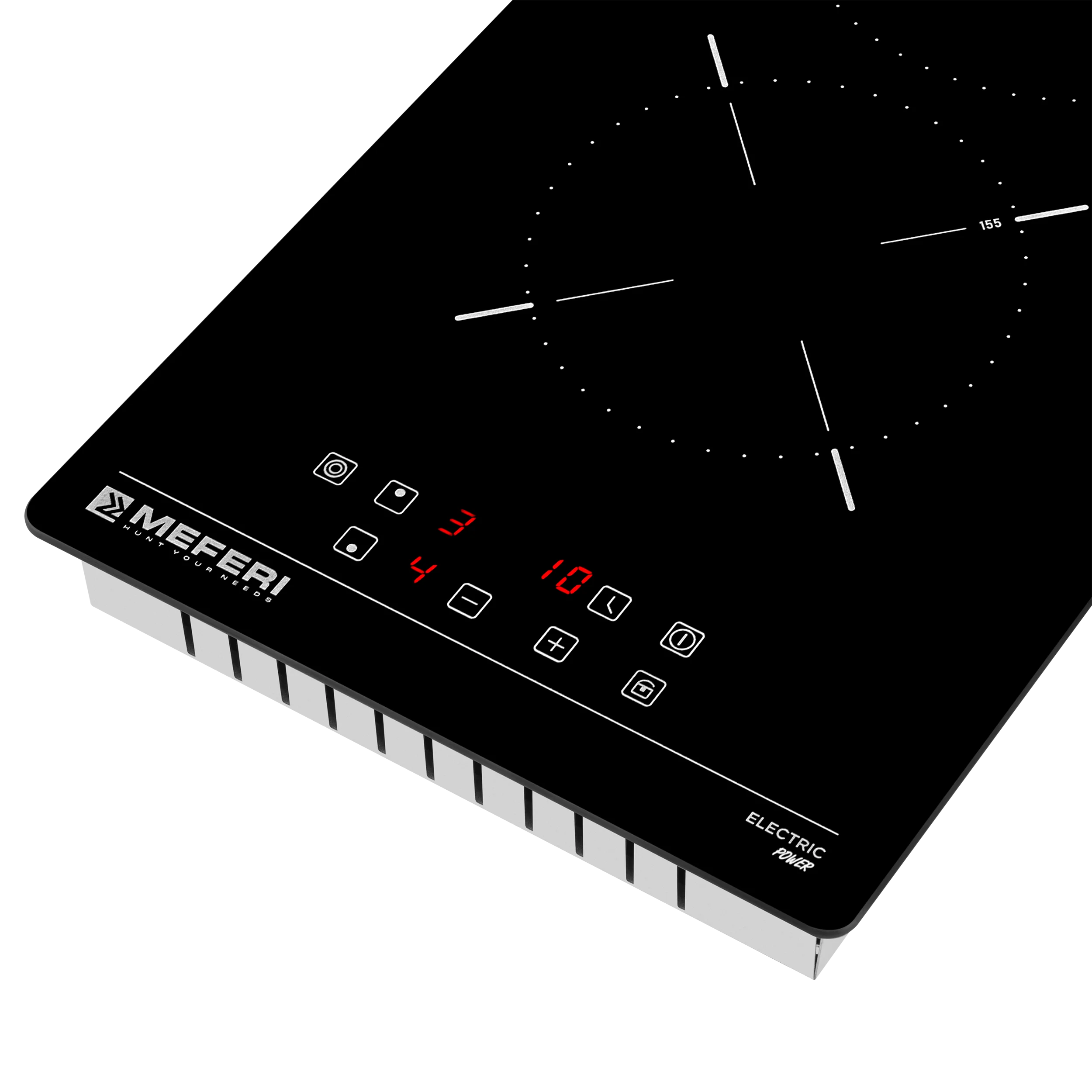 Варочная панель электрическая MEH302BK POWER Домино