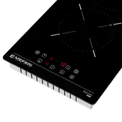 Черный варочная панель электрическая MEH302BK POWER Домино