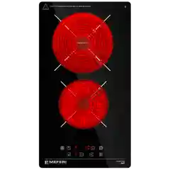 Черный варочная панель электрическая MEH302BK POWER Домино