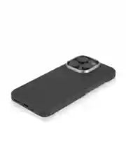 Черный карбоновый чехол MagSafe для iPhone 16, Pro, Max кевлар противоударный BROSCORP тонкий