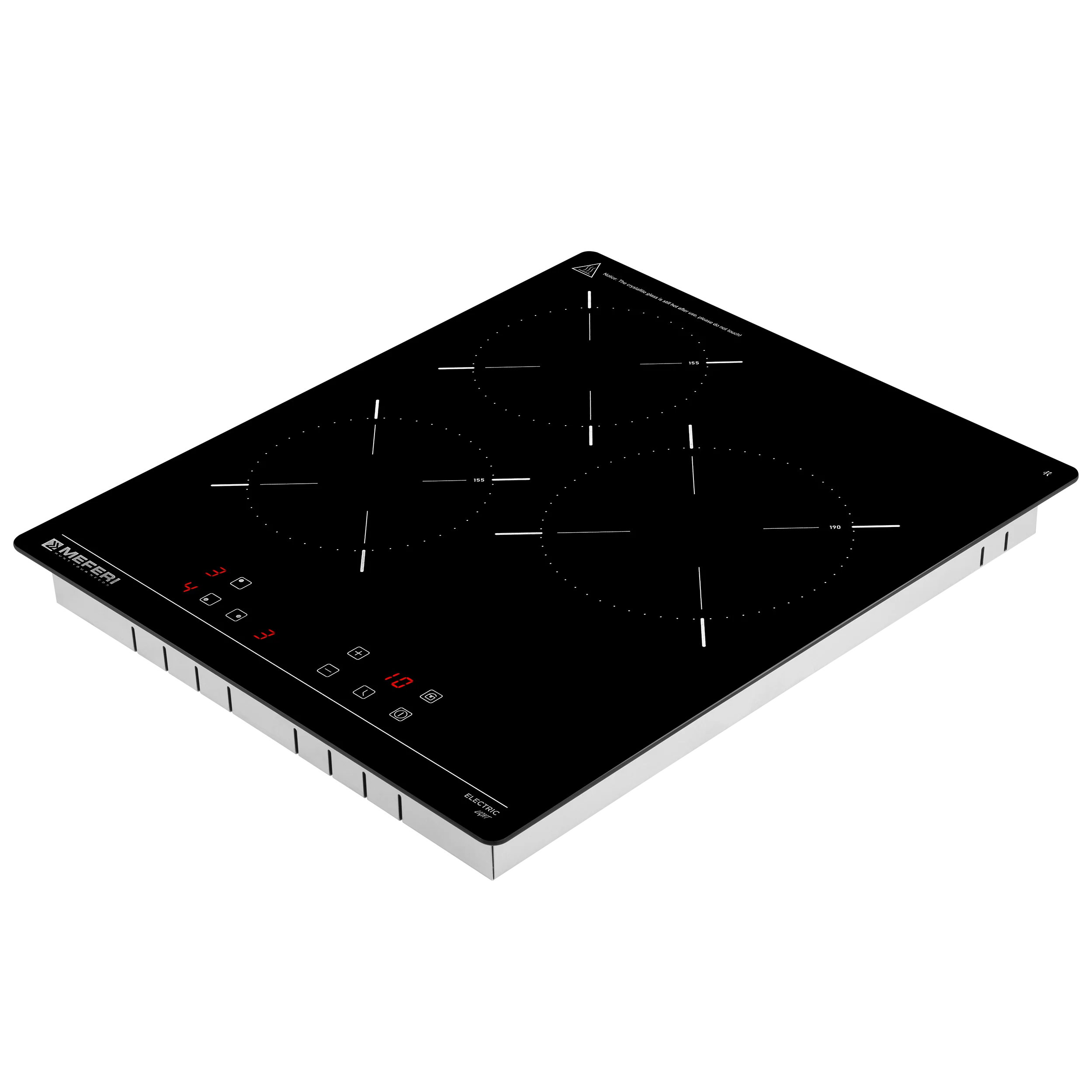 Черный варочная панель электрическая MEH453BK LIGHT