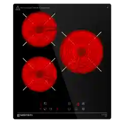 Черный варочная панель электрическая MEH453BK LIGHT