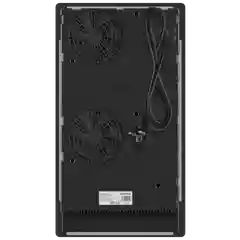 Черный варочная панель индукционная MIH302BK POWER - домино 2 конфорки, 3500 вт, стеклокерамика