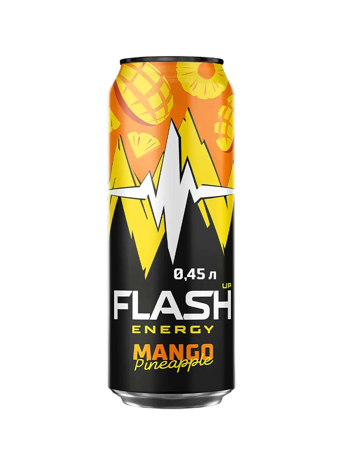 Энергетический напиток Flash Up Energy Манго-Ананас 0,45л, ж/б