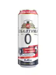 Пиво Балтика №0 Светлое Безалкогольное 0,45 л, банка