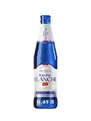Пивной напиток Krone Blanche Biere Alcohol Free Безалкогольный 0,45 л, бутылка
