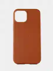 Коричневый кожаный чехол Leather Case для iPhone 13 mini с функцией MagSafe