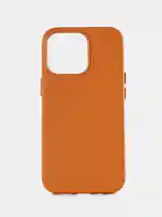 Оранжевый кожаный чехол Leather Case для iPhone 13 Pro с функцией MagSafe