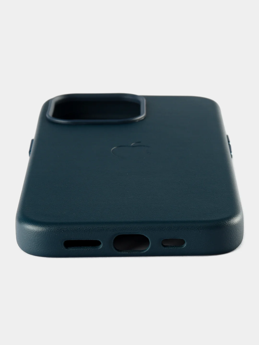 Морской кожаный чехол Leather Case для iPhone 13 Pro с функцией MagSafe
