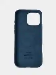 Синий меланж iphone 16  Pro Max silicon case/силиконовый чехол MagSafe для iPhone 16 Pro Max