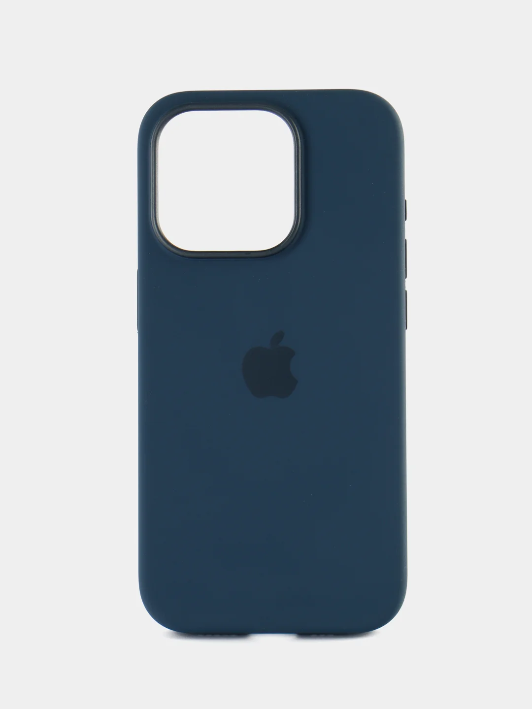 Темно-синий силиконовый чехол/Silicone Case MagSafe для iPhone 15 Pro