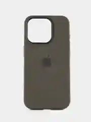 Зеленый силиконовый чехол/Silicone Case MagSafe для iPhone 15 Pro