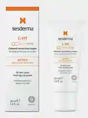 Sesderma C-VIT SPF 15 Крем для лица тональный, корректирующий, с витамином С, 30 мл