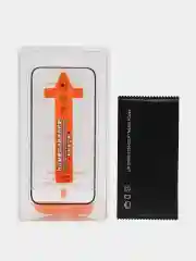 Защитное стекло с формой автоустановки, самоклей для iPhone 16, 16 Pro, 16 Pro Max 16 Plus