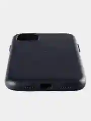 Темно-синий кожаный чехол Leather Case для iPhone 11 с функцией MagSafe