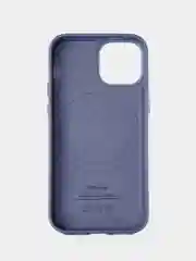 Голубой кожаный чехол Leather Case для iPhone 13 mini с функцией MagSafe
