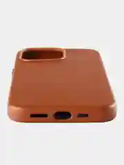 Зеленый кожаный чехол Leather Case для iPhone 13 Pro с функцией MagSafe