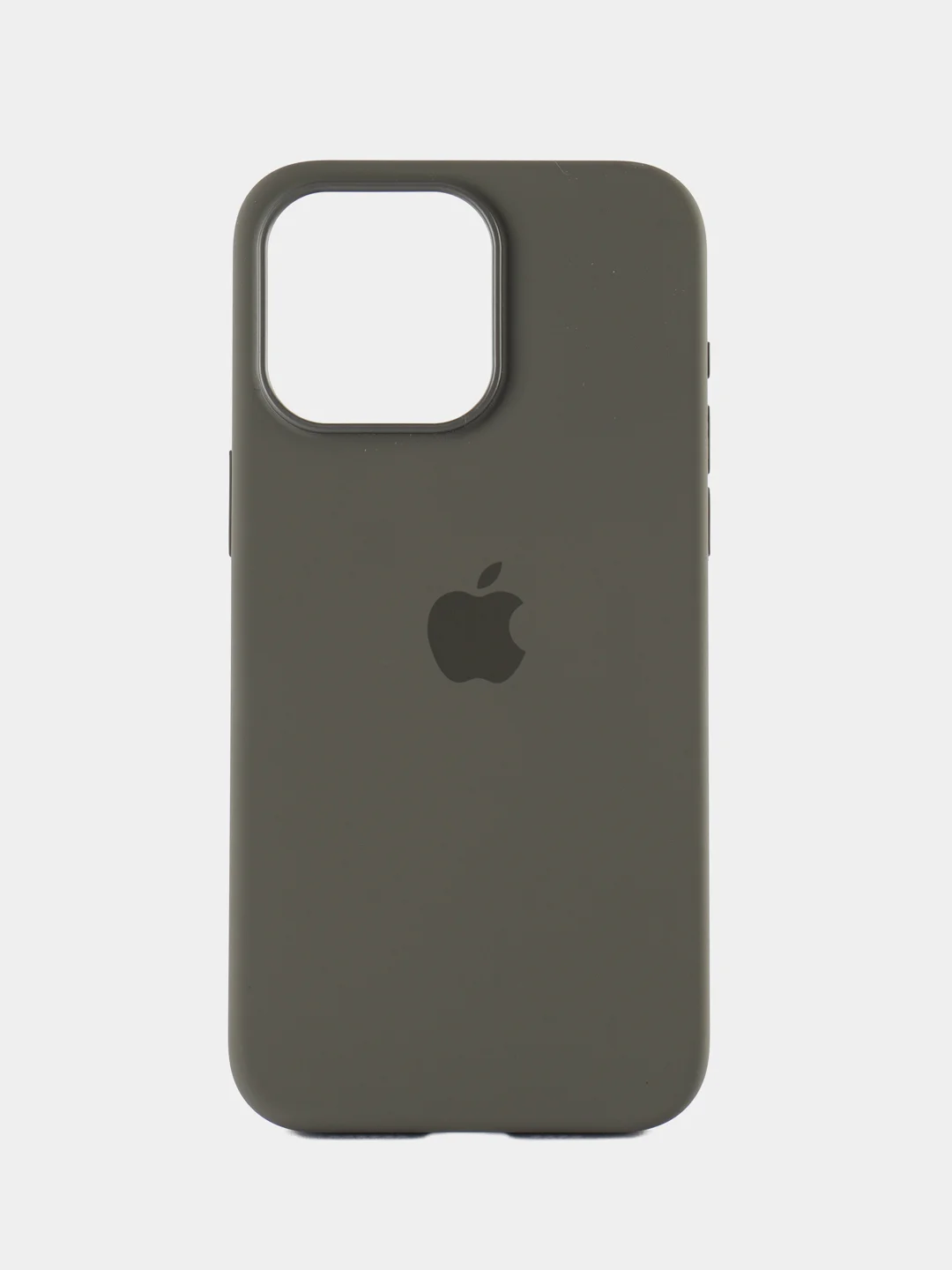 Серый силиконовый чехол/Silicone Case MagSafe для iPhone 15 Pro Max