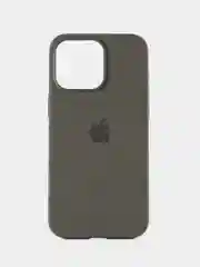 Серый силиконовый чехол/Silicone Case MagSafe для iPhone 15 Pro Max
