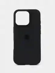 Черный iphone 16 Pro silicon case /силиконовый чехол MagSafe для iPhone 16 Pro
