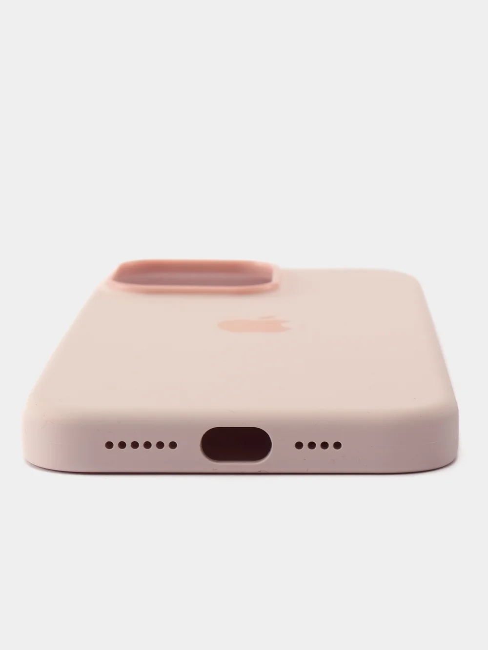 Розовый силиконовый чехол/Silicone Case MagSafe для iPhone 15 Pro Max