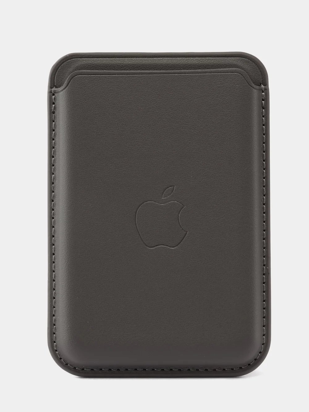 Серый меланж картхолдер - бумажник на iPhone с поддержкой MagSafe/Leather Wallet